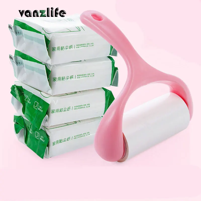 Vanzlife пыли липкий Бумага Ролик косой viscidula отрывной кроме одежды пятнистости пыли кисточки Прачечная удаления волос мех