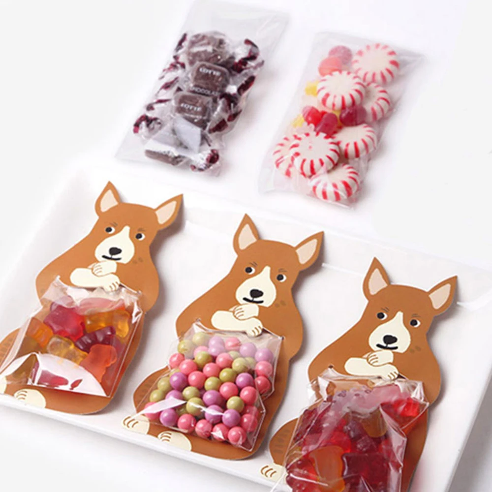 10 шт конфетных сумок Подарочная коробка милый медведь свадьба Babyshower девочка