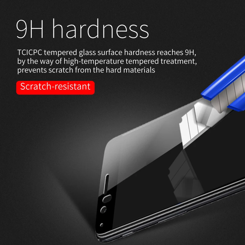 TCICPC защитное стекло на Oneplus 5 9H HD прозрачное нано полное покрытие закаленное для One