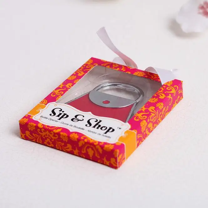 Бесплатная доставка 200 шт./лот красная сумка открывалка для бутылок изысканная