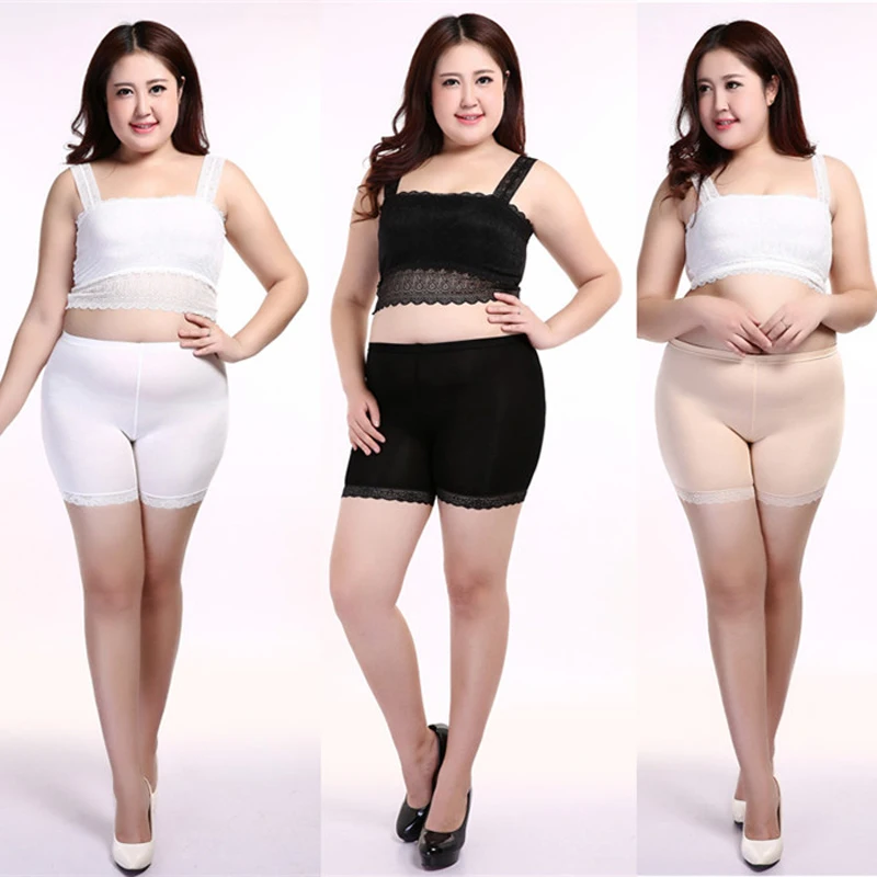 SP &amp CITY размера плюс кружевные бесшовные летние женские безопасные Короткие