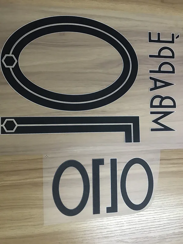 Для 2 звезд Франция MBAPPE#10 nameset Имя нумерации футбольная нашивка футбольный значок