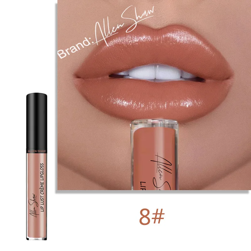 Водостойкая губная помада для губ стойкая кремовая телесного розового цвета