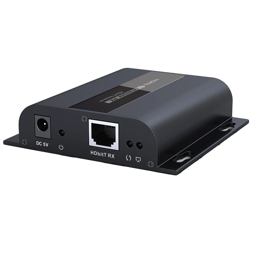 К 120 м HDMI HDBitT удлинитель LKV383 с ИК-усилителем одним cat6/6e кабелем(отправитель и приемник в комплекте