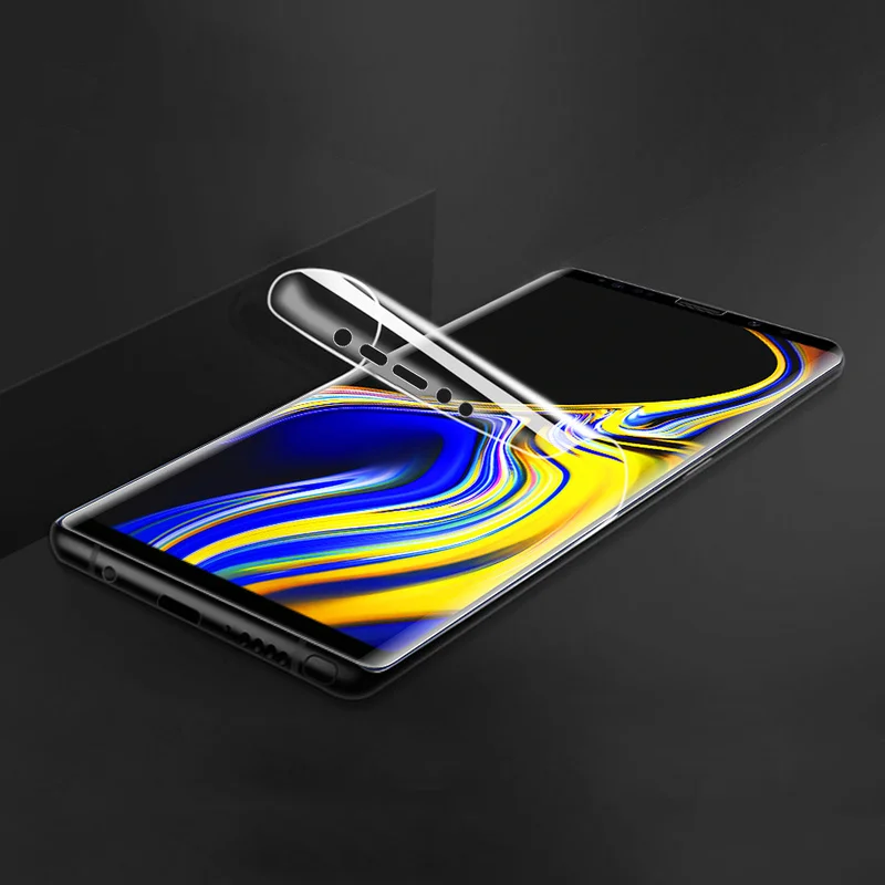 Мягкая пленка из ПЭТ не закаленное стекло для Samsung Note 9 Защитное samsung galaxy s8 s9 note8 a8