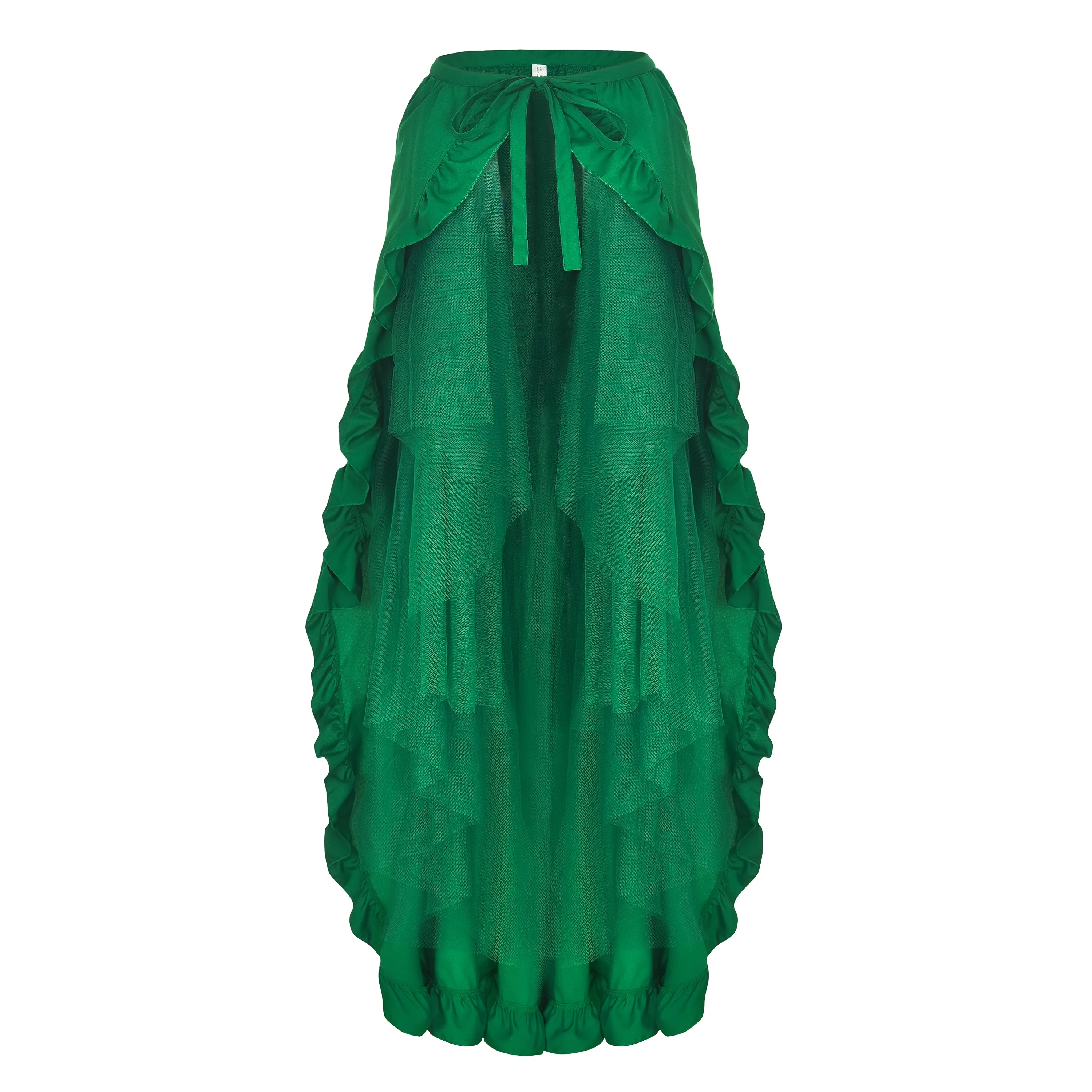 

6 Colors Steampunk skirt Women Sexy Performance Clothing Pleated Skirt High Waist Plus Size Women Dancing Skirts for Show S-6XL