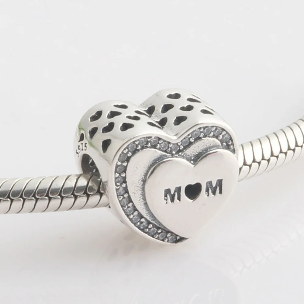 Аутентичные искусственные бусины со стразами для оригинальных браслетов и Pandora |