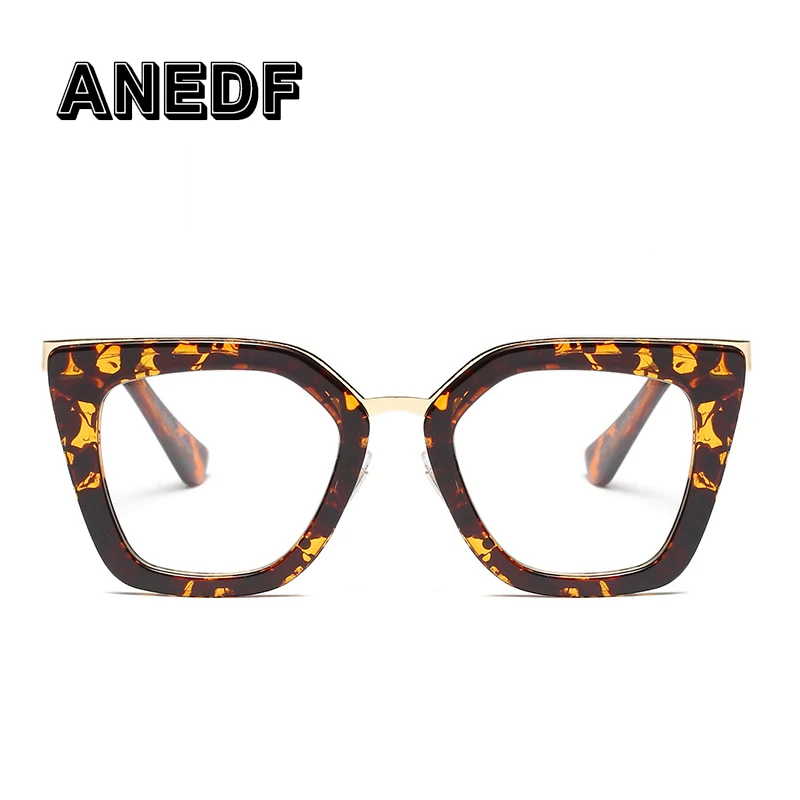ANEDF 2018 Gafas кошачий глаз женские очки прозрачные линзы оправа для очков модные