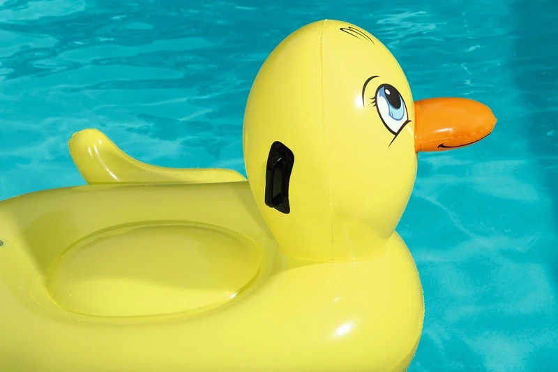 53 дюймовый детский надувной утка Райдер с ручками плавательный бассейн поплавок