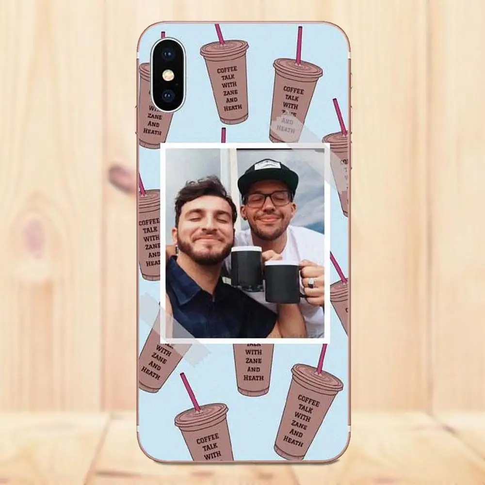 Модный мягкий художественный принт Zane и Heaths Smiles для Huawei Honor 5A 5X 6A 6C 6X 7X 9 V8 V10 Mate 7 8 10 P9