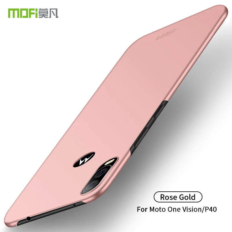 MOFi для Motorola Moto One Vision/P40 задняя крышка ПК Жесткий Fundas, чехлы для телефонов оболочка для Motorola Moto P40