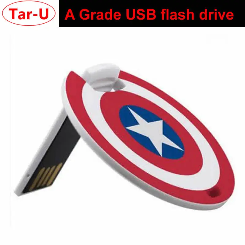 Бесплатная доставка DHL: Круглый usb флеш накопитель 100 ед. 16 ГБ с полноцветным