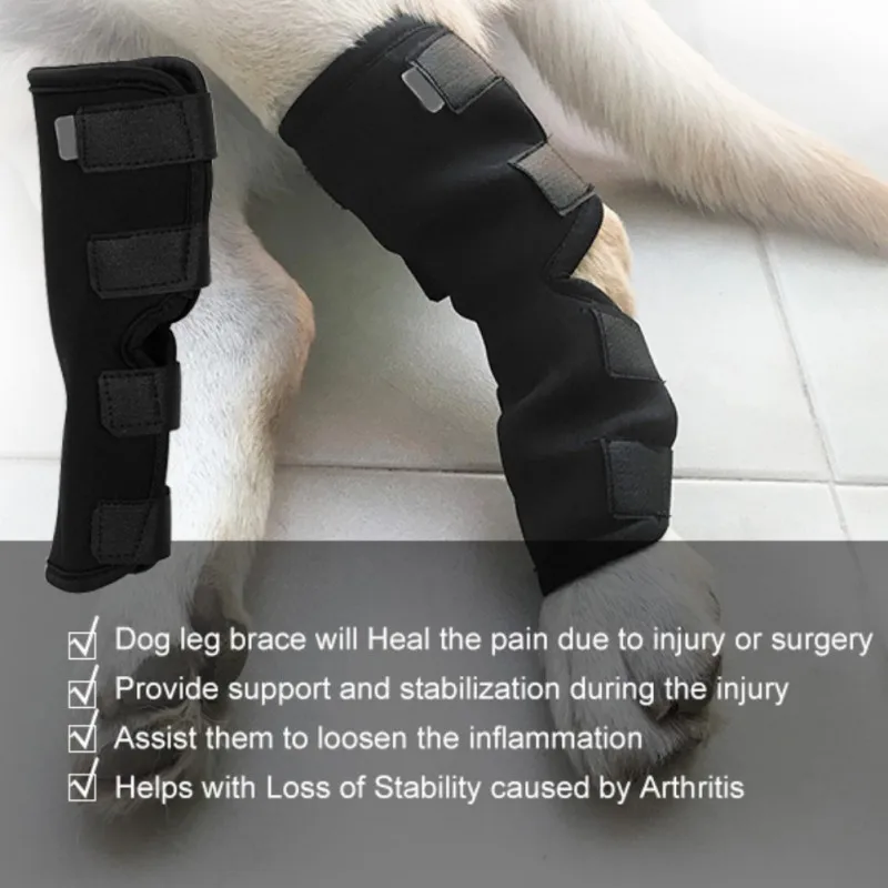 Фиксатор коленный для собак компрессионный фиксатор коленного сустава защищает