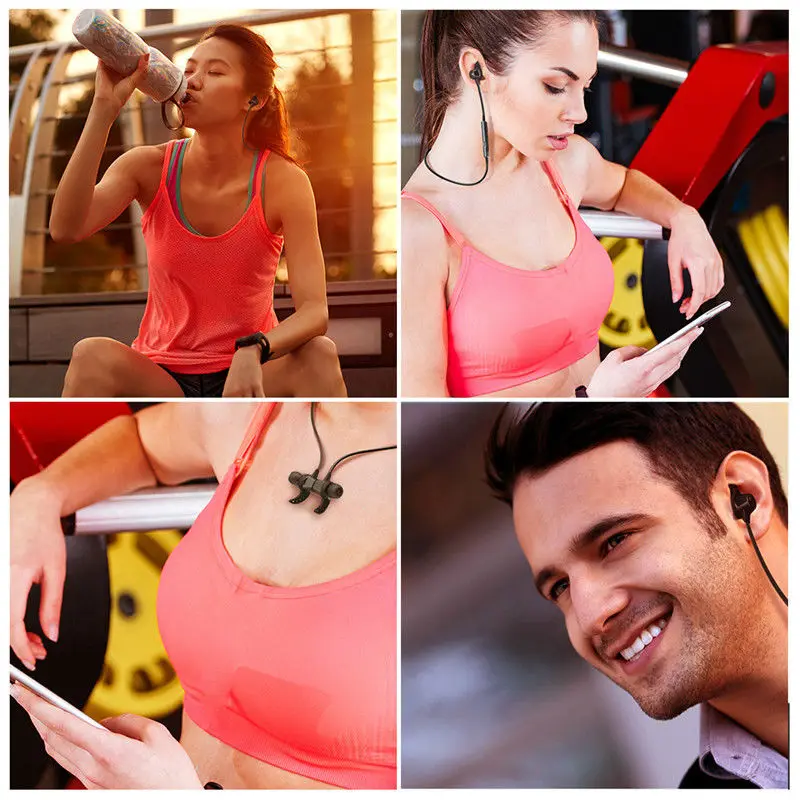 TS02 Wireless Bluetooth Earphone Sports Neckband With Mic Earbuds Fone De Ouvido Headset Wonstart | Электроника