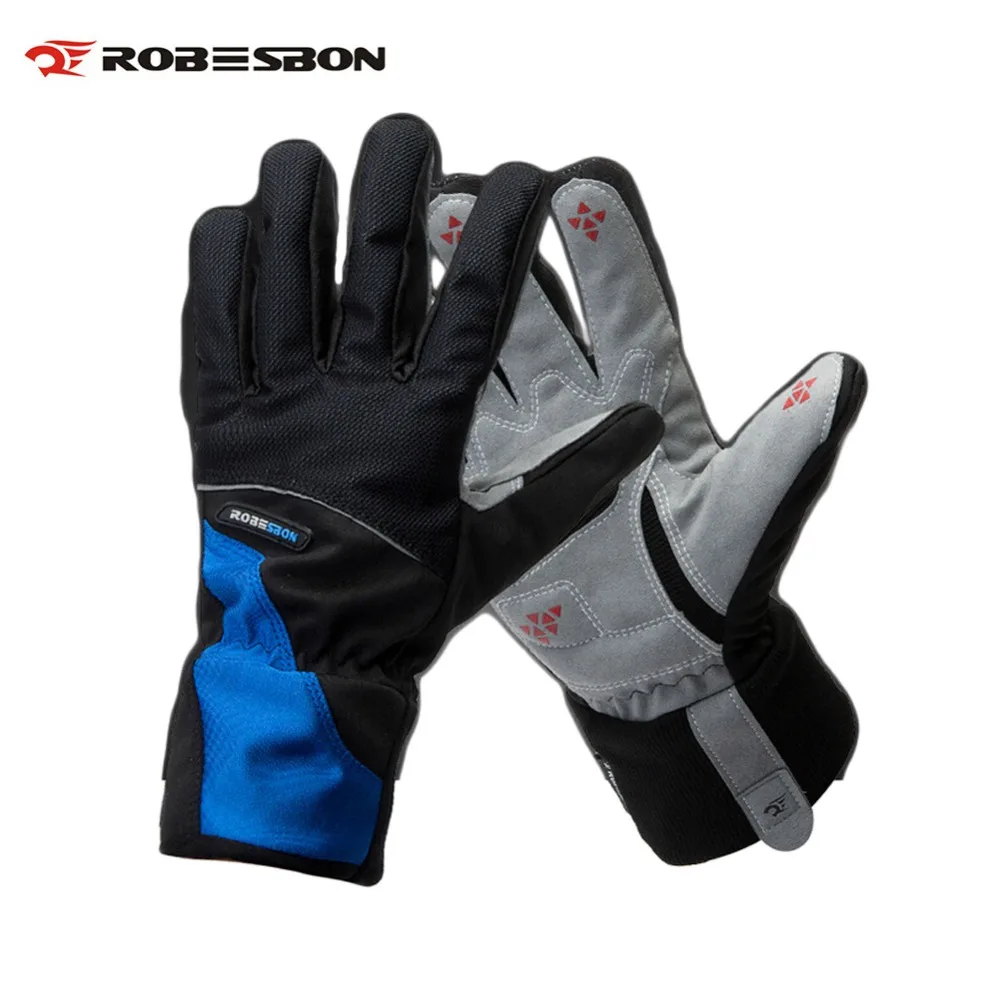 Высококачественные теплые утолщенные велосипедные перчатки флисовые