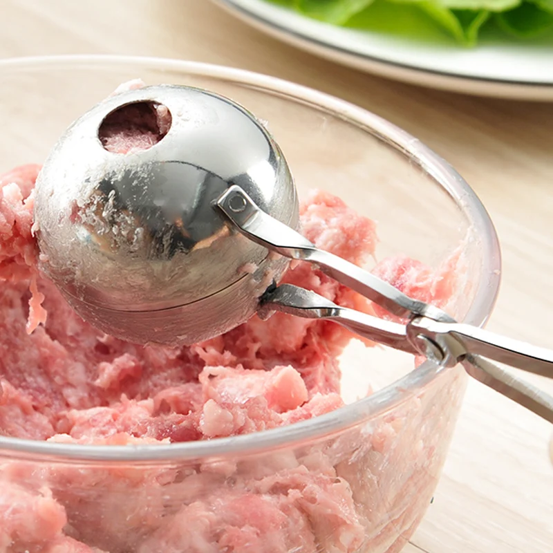 Кухонная утварь из нержавеющей стали для приготовления мясных шариков