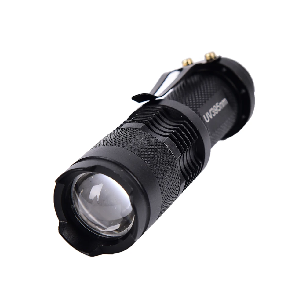 

395-400nm Led UV Flashlight Torch Light Ultra Violet Light Blacklight UV Lamp For Marker Checker Detection