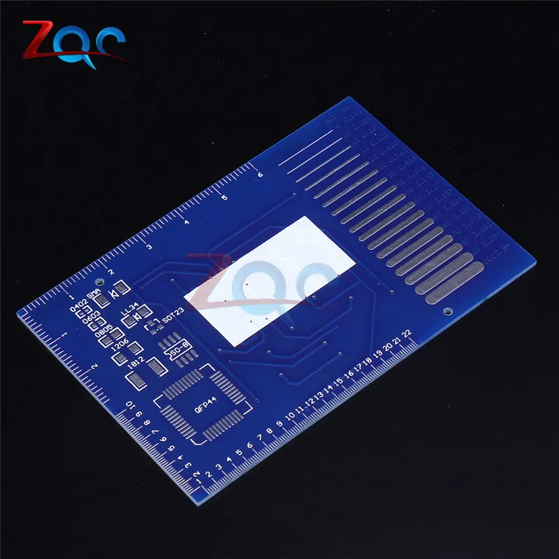 DIY Kit SMD вращающиеся мигающие светодиодные компоненты пайки практический Совет мастерство электронные цепи Тренировочный Набор 90x60x1,6 мм