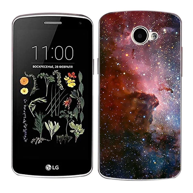 Чехол для LG K5 с цветочным рисунком, роскошный мягкий чехол из ТПУ для LG K5 X220 X220DS 5," K 5, чехол для телефона, задняя крышка для LG K5 Funda