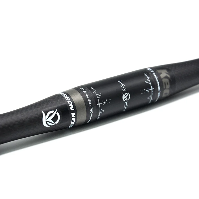 KEDDIE Mountain Bike Flat Bicycle Handlebar MTB Parts 3K Full Carbon 31.8*600/620/640/660/680/700/720/740/760mm | Спорт и