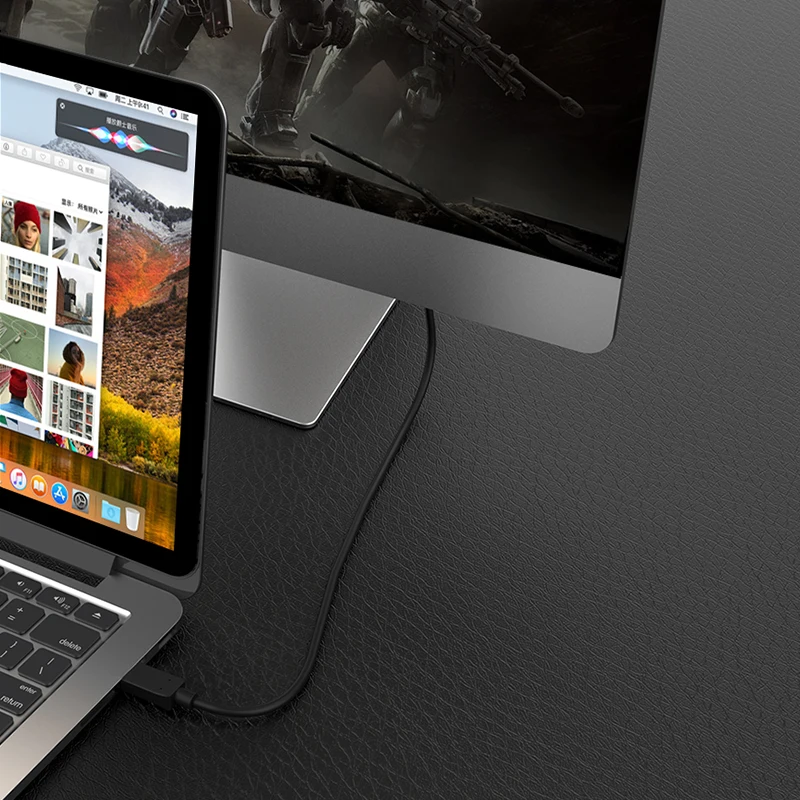 Biaze usb Тип C VGA кабель для Macbook Air Pro 2018 Thunderbolt 3 USB к Кабель адаптер samsung huawei Xiaomi