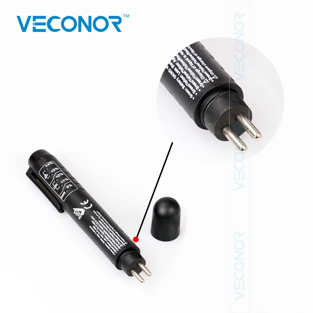 Тестер для проверки жидкости и тормозной ручка масла с 5 светодиодными дисплеями