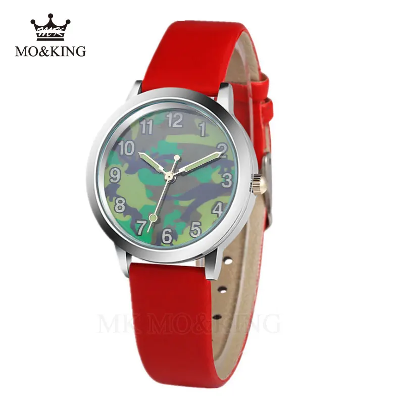 Relogio feminino 2019 Новый relojes детские часы с рисунком из мультфиломов камуфляжные