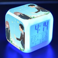japan manga a silent voice anime figure juguetes alarm clock pvc colorful touch light the shape of voice figures toys