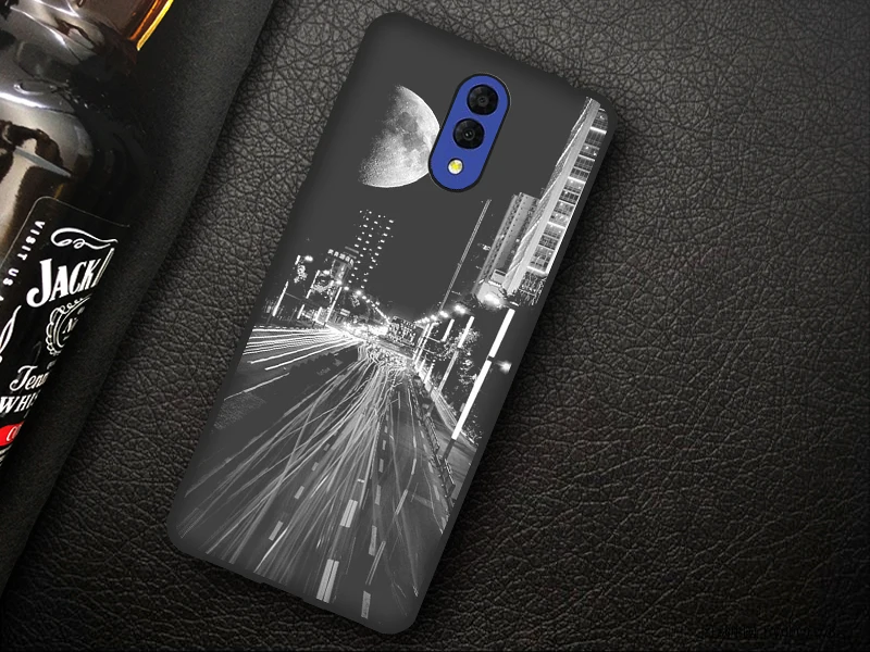 JURCHEN Case For Alcatel 3L Case Soft Tpu Silicone Back Cover For Alcatel 3L 3 L Case Cover Funda Printing Bag Cartoon