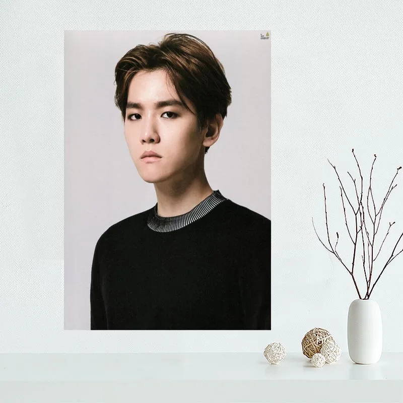 Новое поступление exo baekhyun холст постер горячая распродажа для картины на