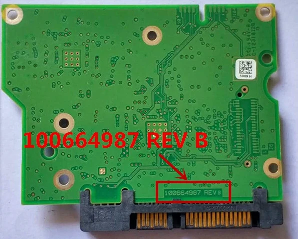 100% оригинальный хороший тест HDD PCB Логическая плата печатная 100664987 для Seagate 3 5 SATA hdd