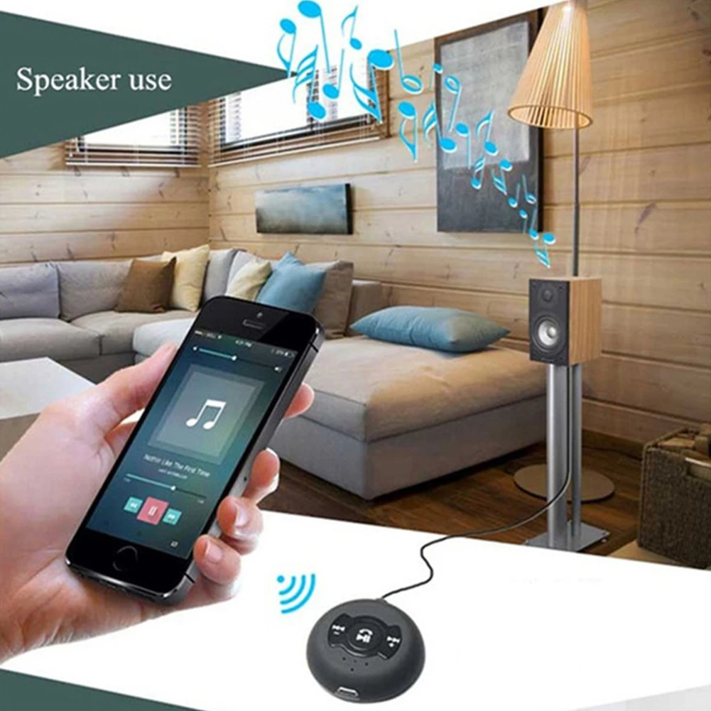 Bluetooth V4.0 приемник аудио беспроводной музыкальный микрофон AUX Стерео Hands-free