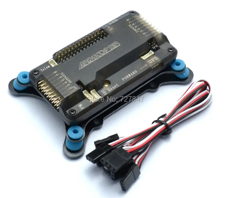 Плата контроллера полета APM2.8 ArduPilot Mega APM с амортизатором для радиоуправляемого