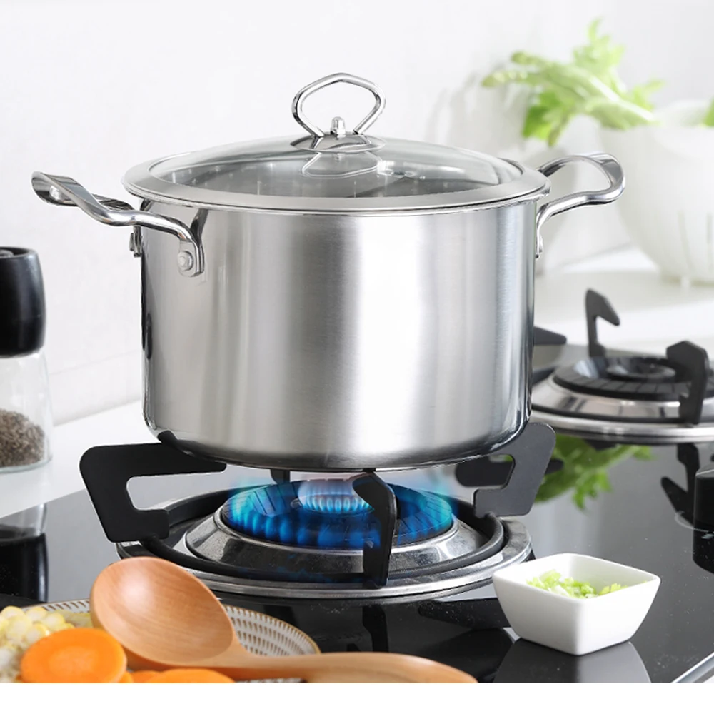 

24CM Mini Steamer 304 Stainless Steel Steamer Household Thick Nonstick Cookware Steamer Cooker Gas Double Boilers Steamer ZG17