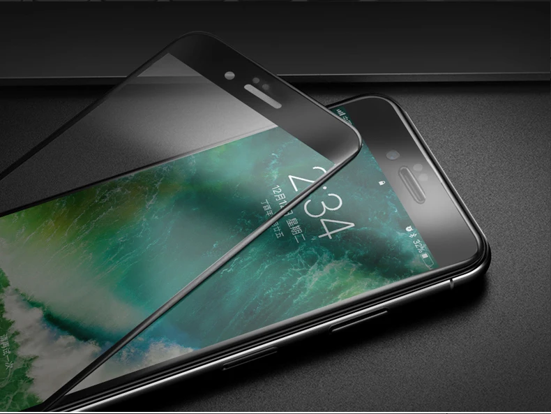 GonoRack полный 5D стекло на айфон 7 6 6s 8 PLUS крышка 9 H закаленное Стекло для iPhone 7 6s 8 6 X Защитная пленка для iPhone 6 7 8 10 защиты Стекло фильм защитное стекло на айфон 7 6 10 x
