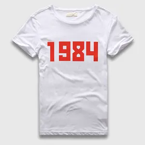 Футболка Zecmos мужская с коротким рукавом, повседневная хлопковая приталенная рубашка с круглым вырезом, с надписью