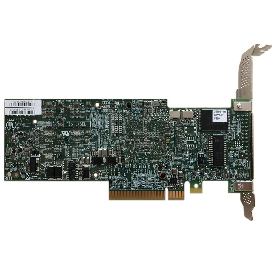 LSI00198 9260 8i SGL 8 Port 6 ГБ/сек. SATA/SAS W/512M RAID 0 1 5 10 50 60 PCI Express карта ГБ|Промышленные