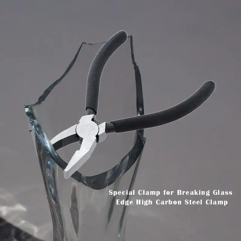 2 шт. зажим из высокоуглеродистой стали плоские плоскогубцы для обрезки Стекла