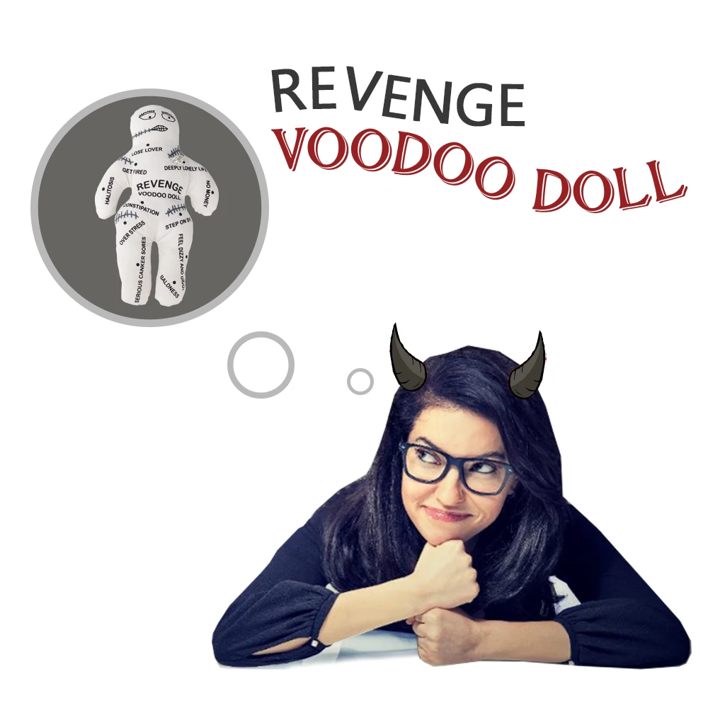 Кукла Mealivos Bad Boss Voodoo редуктор для снятия стресса кукла лучший подарок розового