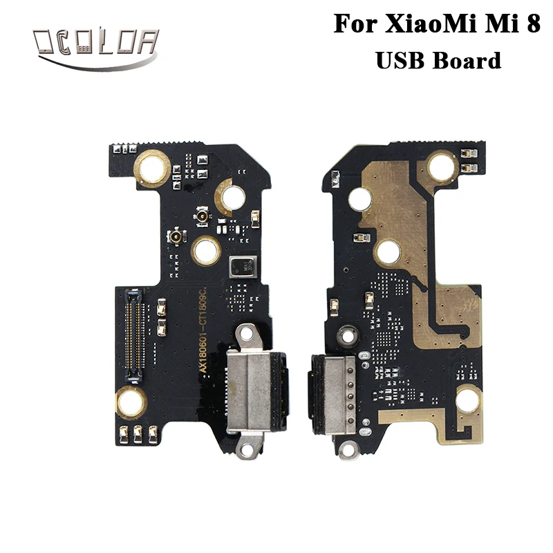 ocolor For XiaoMi Mi 8 USB Board Plug Charge Controller Repairing Fixing Part Replacement | Мобильные телефоны и