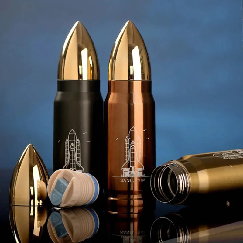 Модный термос Bullet - термос Гаррафа Термика бутылка Термо Кружка Чай Звезды Бакс Муг Фляга