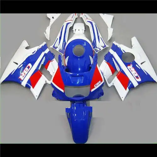 L36 CBR600 F2 Обтекатели для 1991 1992 1993 1994 CBR600F2 91 92 93 94 обтекателя тела синего белого