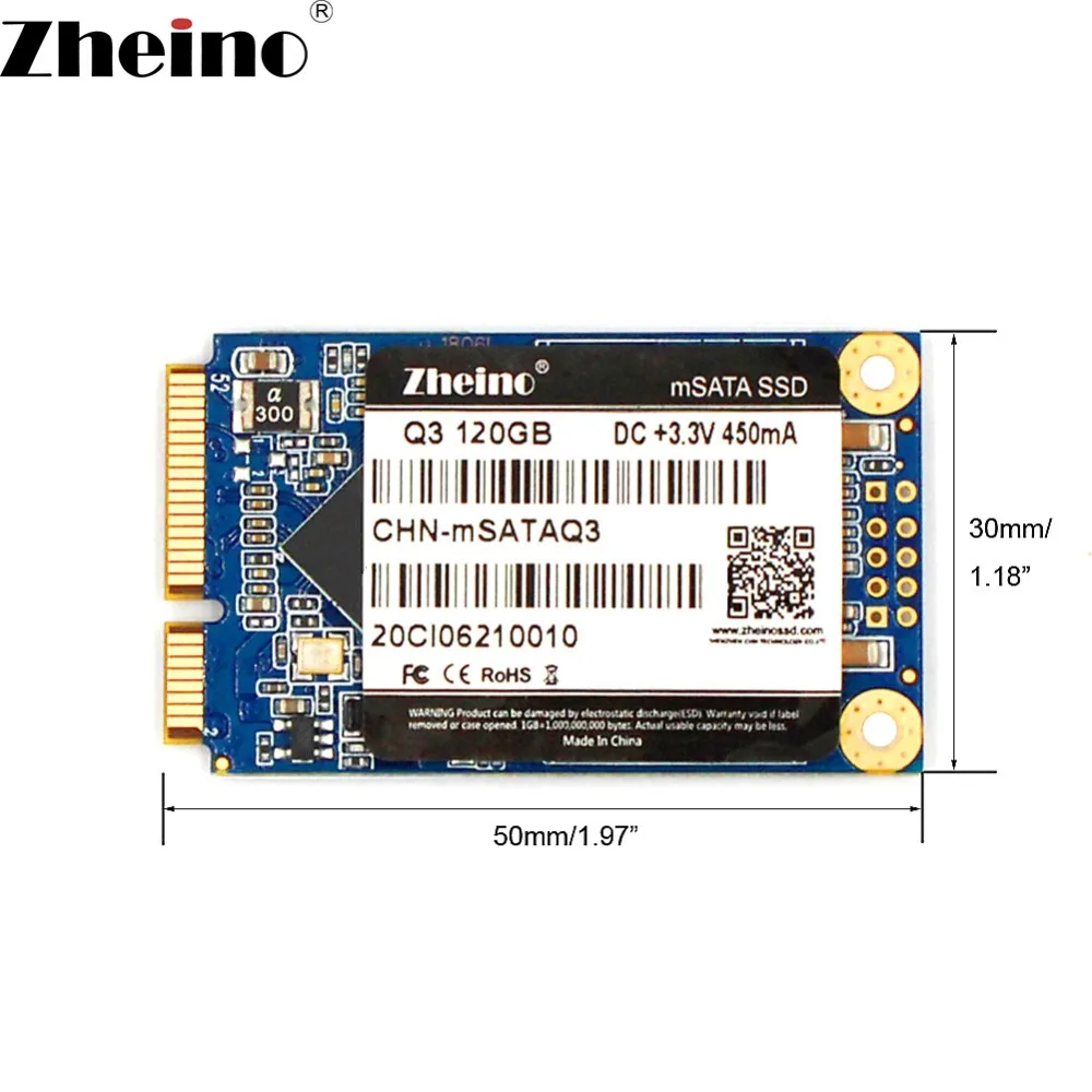 Zheino SSD mSATA3 120 ГБ 240 ГБ 480 ГБ 128 ГБ 256 512 1 ТБ SSD мини msata SSD TLC Внутренний твердотельный накопитель для ноутбука Тетрадь