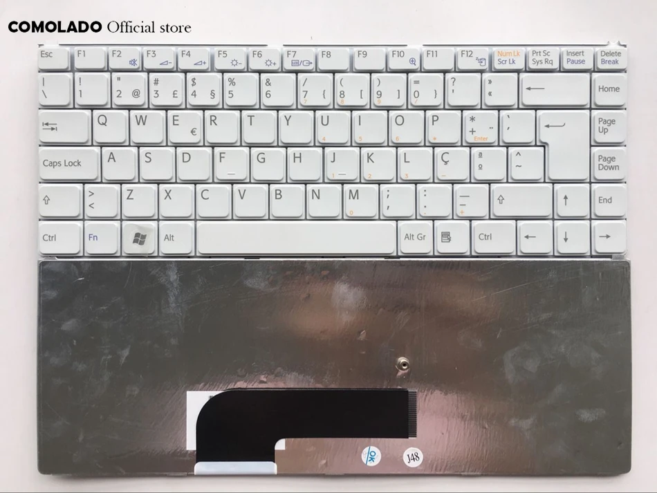 PO Portugal клавиатура для Samsung N210 N220 N220P N315 N260 N230 белая ноутбука макет | Компьютеры и