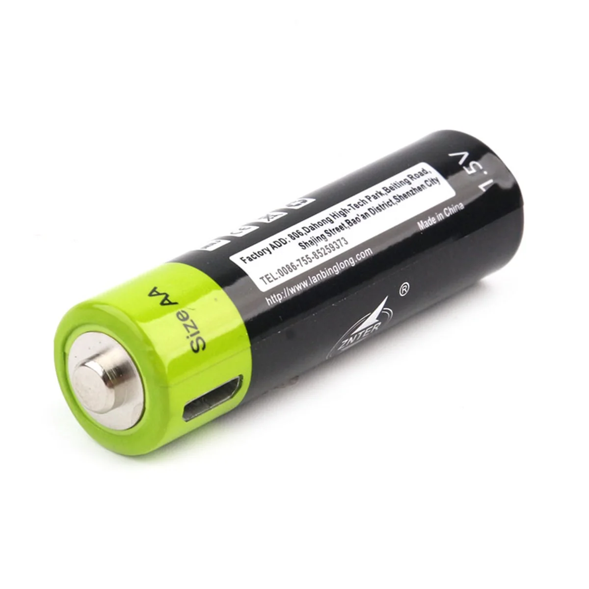 Перезаряжаемая батарея RS AA 1 5 В 1250 мА · ч USB перезаряжаемые батареи литий ионный