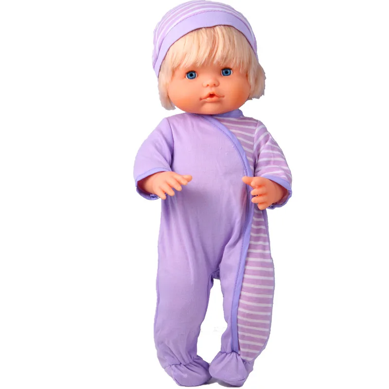 Одежда для кукол 40 см 41 фиолетовая футболка с длинными рукавами Nenucos Doll Nenuco Ropa y su