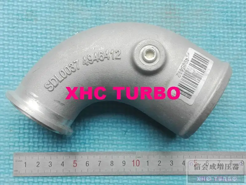 HE221W HE200WG ISF3.8 Турбокомпрессор коленчатая труба 4946412 4898587 5291436