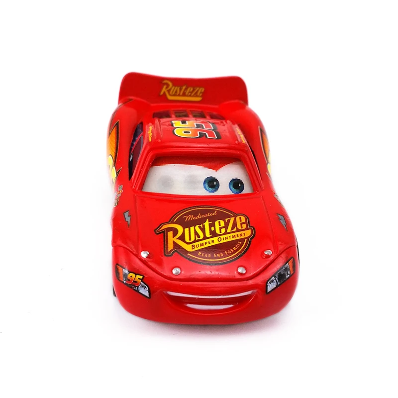 Disney Pixar Автомобили радиатор пружины Молния Маккуин Flash Eye литья под давлением