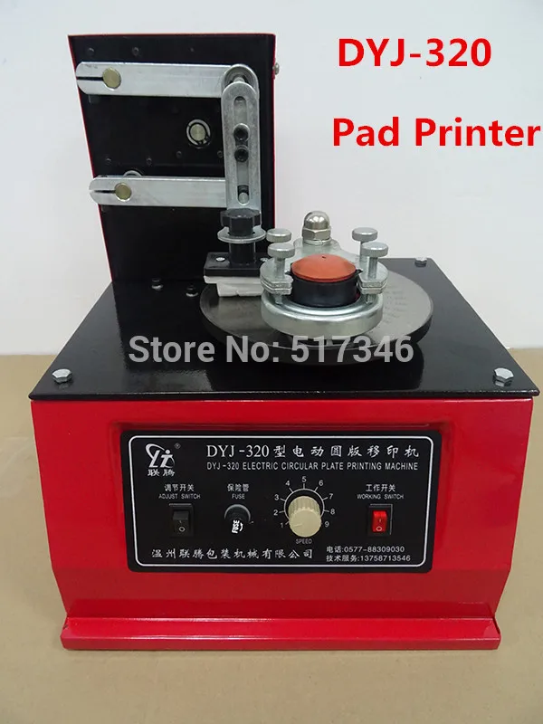 

1PC DYJ-320 Model Pad Printer Date Printing Machine Ink Coding Printer Machine Disk