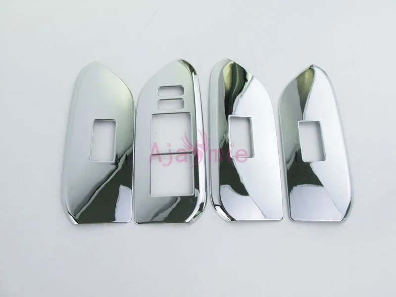 

Для Toyota Land Cruiser 150 Prado LC150 FJ150 2010-2018 интерьер окна стекло переключатель Крышка отделка хром автомобиль Стайлинг Аксессуары